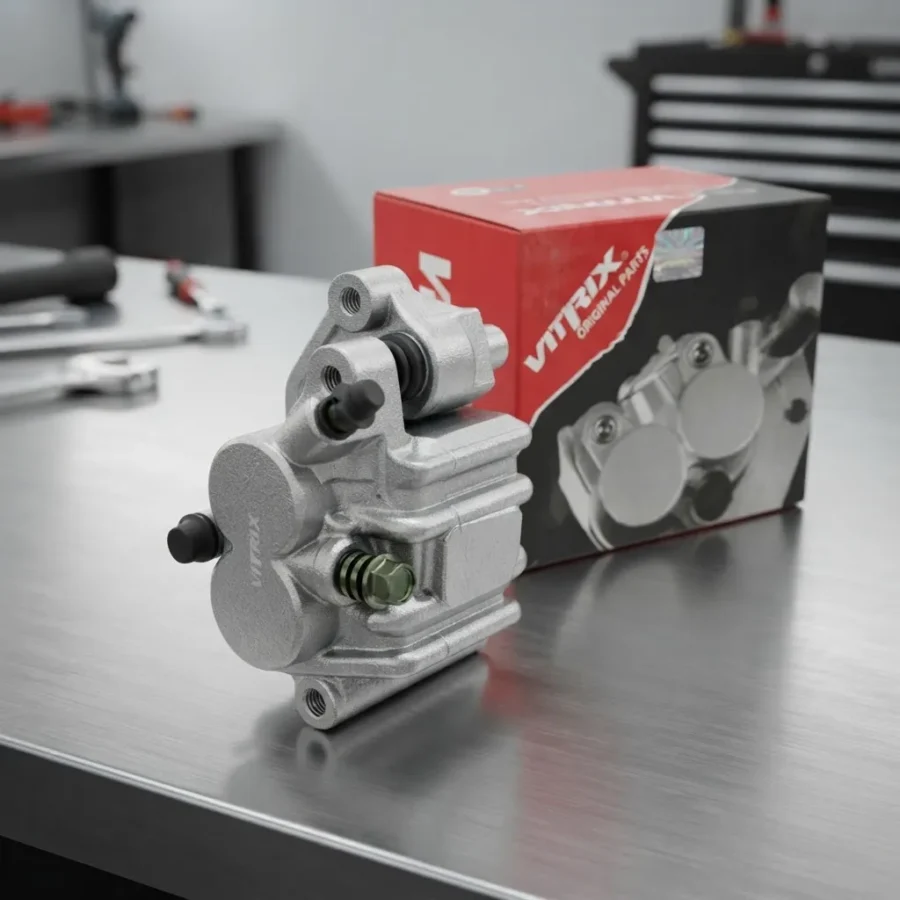 Caliper Mordaza De Freno Delantero Honda Xr 125L + pastillas de freno - Imagen 3