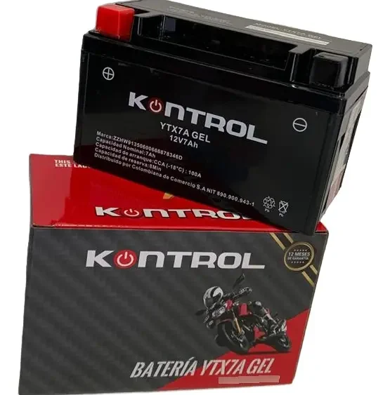 Bateria Kontrol Ytx7a Gel Kymco Agility 125