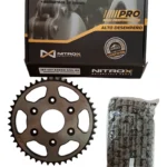 Kit De Arrastre Dominar 250 15-45t 520ho-122l-6h CADENA REFORZADA Y Orrinada