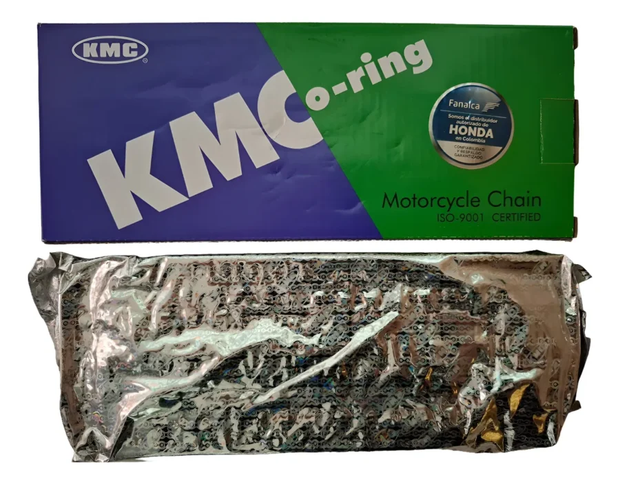 Cadena Kmc 428 Orinada 132l Original Honda Xr 190L - Imagen 3