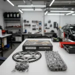 Kit De Arrastre Dominar 250 15-45t 520ho-122l-6h CADENA REFORZADA Y Orrinada - Imagen 3