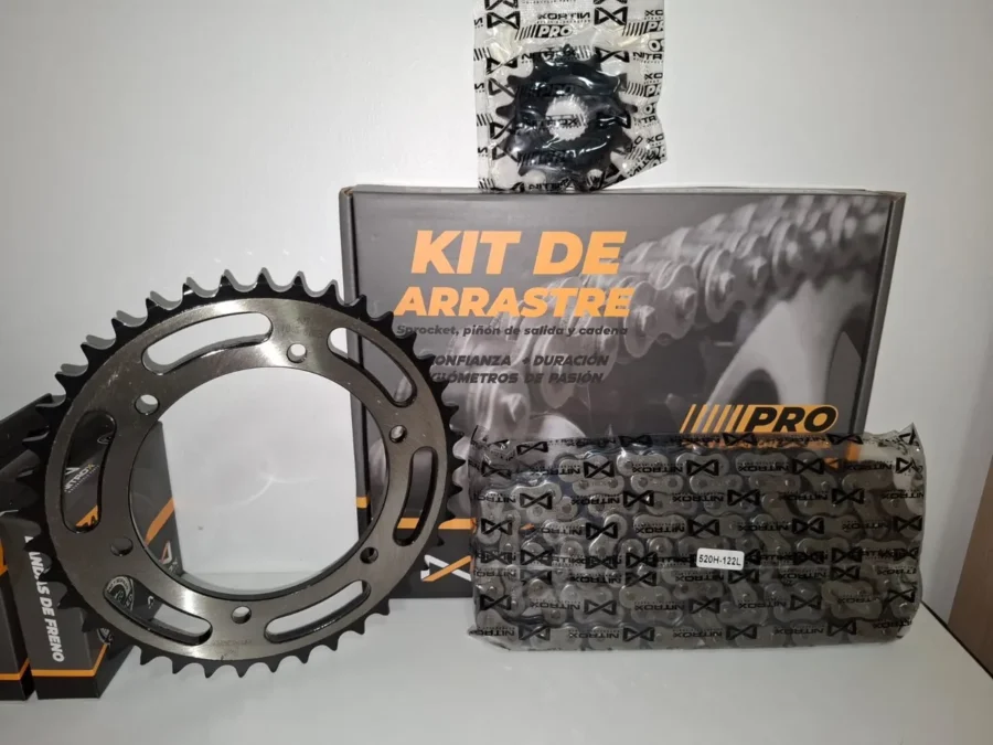 Kit De Arrastre Pro Yamaha Xtz 250 13-40t 520h-122l-6h - Imagen 3