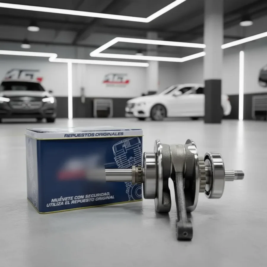 Eje de Cigueñal Completo Original Akt Ak Cr5 200 Ttr 200 Ttx200 - Imagen 2