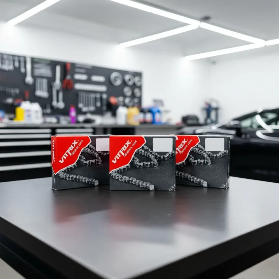 Cadenilla De Distribucion Motor Akt Cr5 200 Ttr 200 Y Ttx 200 - Imagen 2