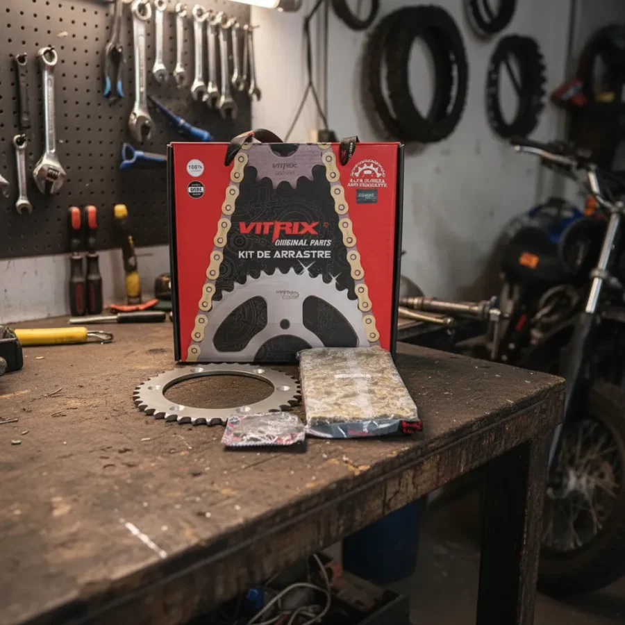 Kit Arrastre Honda Xr 250 Tornado 13-38t 520hx-112l-6h Orrinada - Imagen 3