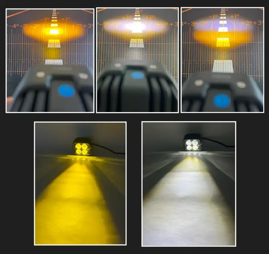 Juego De Luces Exploradoras Led Laser  De Alta Potencia 4 Lupas - Imagen 5