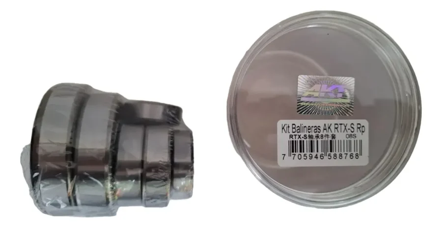 Kit Balineras De Rodamientos Cigueñal Y Caja Akt Rtx 150 - Imagen 2
