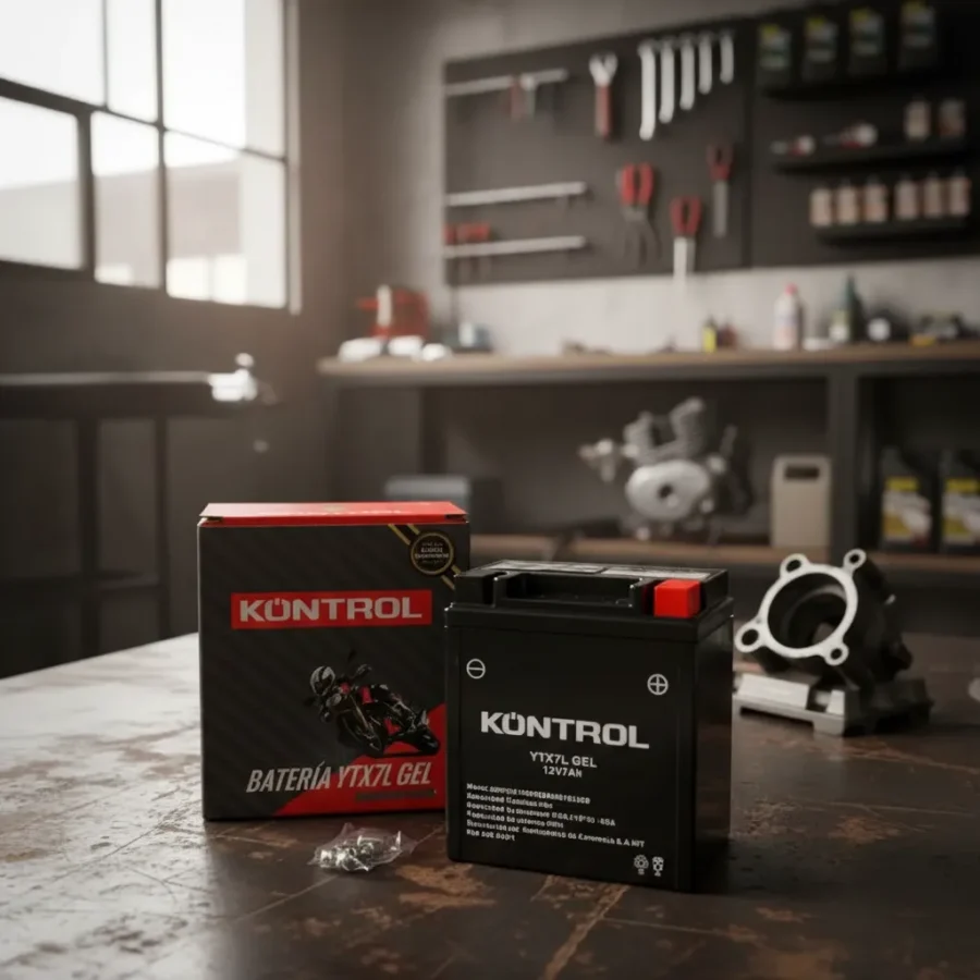 Bateria Kontrol Ytx7l Honda Xr 150 190 Tornado 250 - Imagen 3