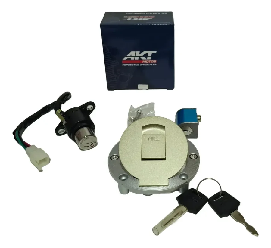 Kit Switche Switch Encendido Original Akt Nkd 125 Nkdr-d 125 - Imagen 4