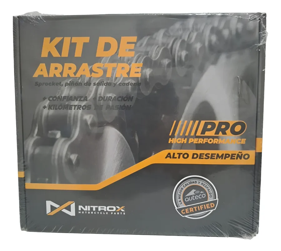 Kit De Arrastre Pro Bajaj Pulsar Ns 150 Y Ns 160 15-45t 428h-138l-4h - Imagen 4
