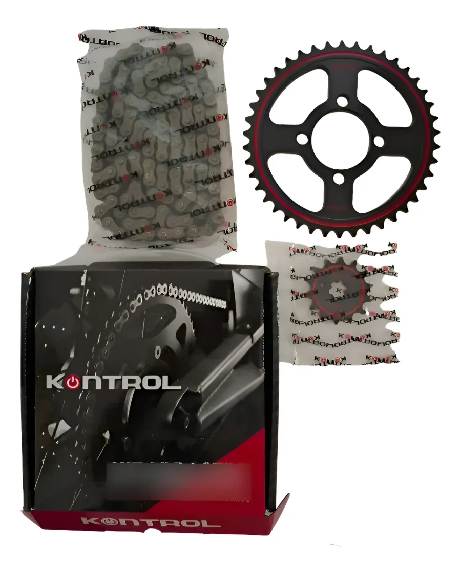 Kit De Arrastre Akt Nkd 125 15-38t 428h-108l-4h - Imagen 3