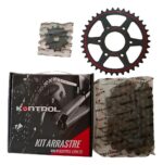 Kit De Arrastre  Bajaj Pulsar Ns 200 14-38t 520h-110l-6h - Imagen 3