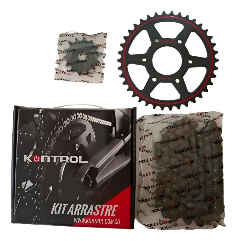 Kit De Arrastre  Bajaj Pulsar Ns 200 14-38t 520h-110l-6h - Imagen 3