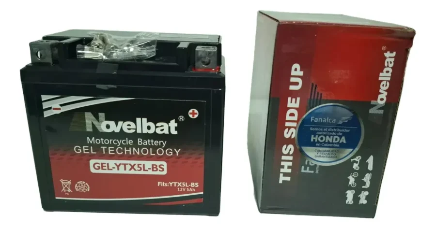 Bateria Novelbat Ytx5l Honda Xr 190L - Imagen 3