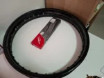Aro De Rin Trasero Negro + Radios 17 Pulgadas 185 Akt Nkd 125 - Imagen 3