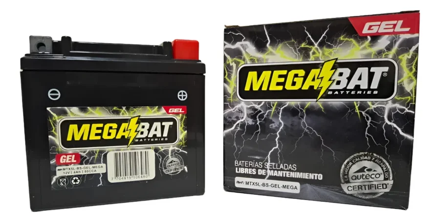 Bateria Megabat Mtx5l Honda Xr 150L - Imagen 3