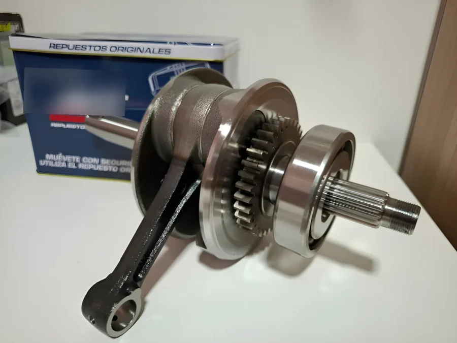 Eje Cigueñal Completo Original Akt Ak Cr5 200 Ttr 200 Ttx 200 - Imagen 3