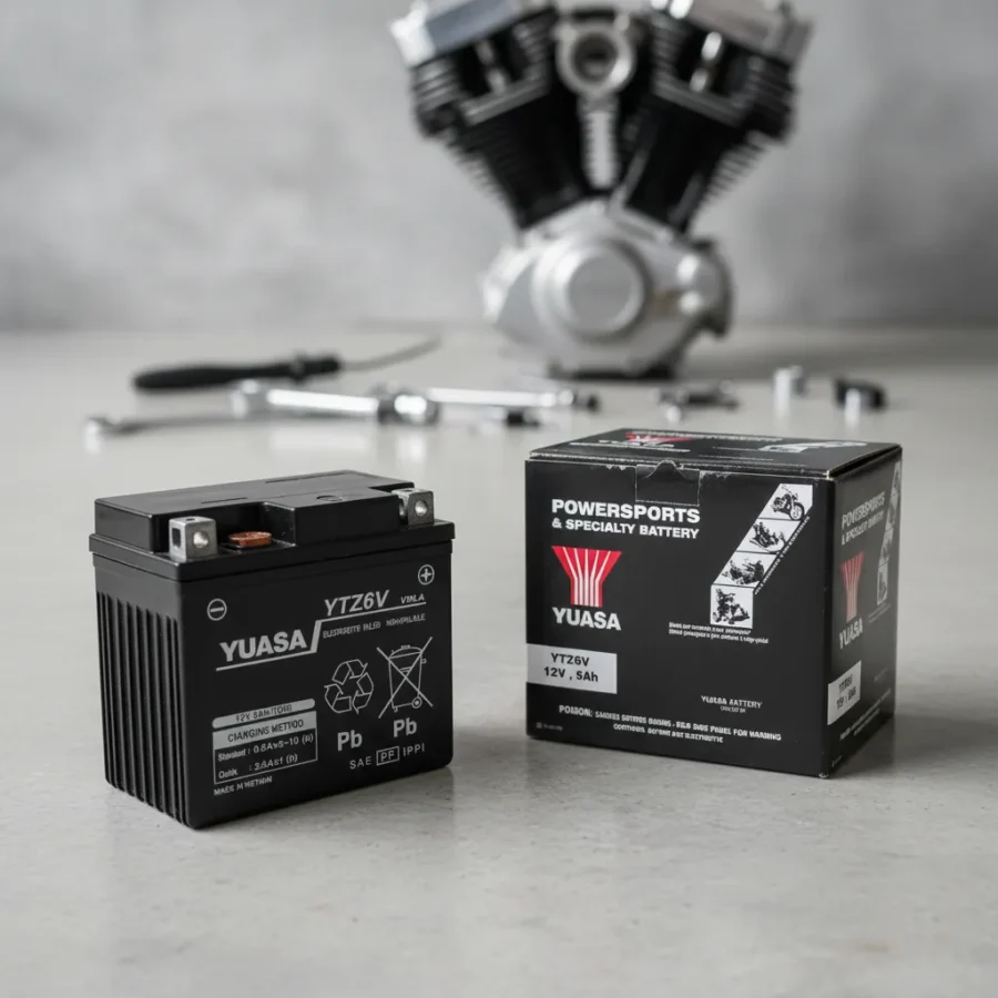 Bateria Yuasa Ytz6v = Ytx5l Honda Xr 150L - Imagen 4