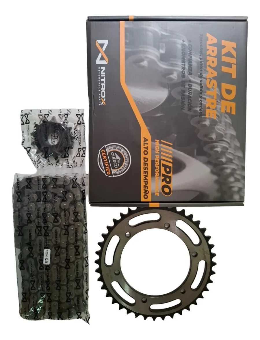 Kit De Arrastre Pro Yamaha Xtz 250 13-40t 520h-122l-6h - Imagen 5