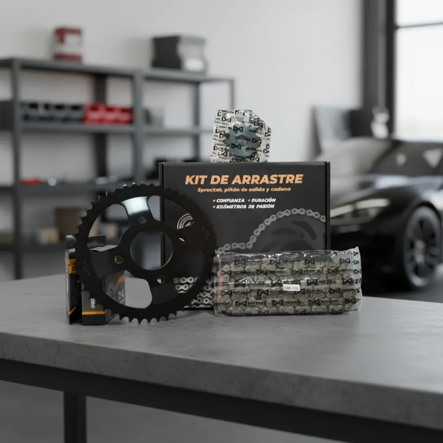 Kit De Arrastre Victory Mrx200 Y Mrx200 Fox 15-50T  428H-132-4H - Imagen 3