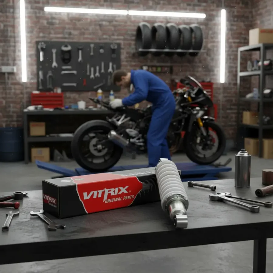 Amortiguador Monoshock Akt Ak Cr5 180 - Imagen 3