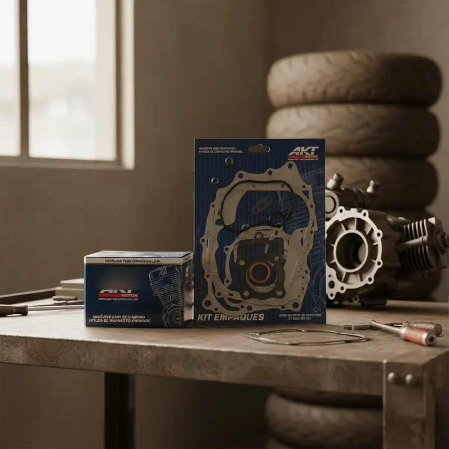 Kit De Empaques De Motor Original Akt Ttr 125 - Imagen 2