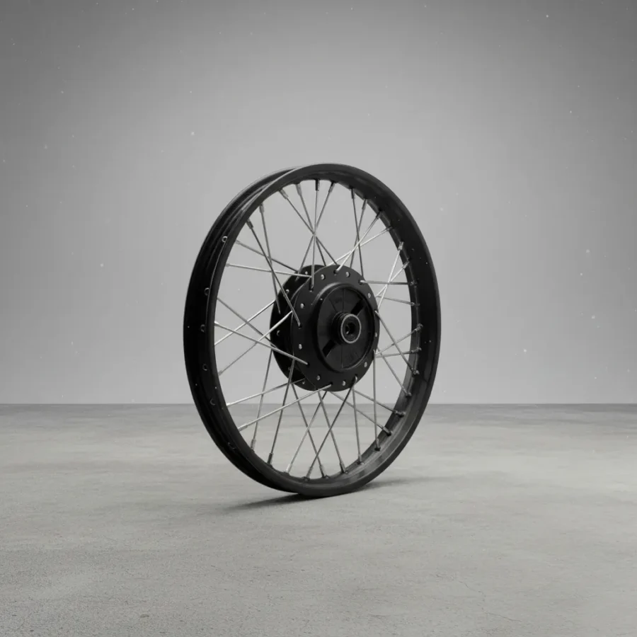 Rin Trasero Completo De 17 Pulgadas 185 Akt Nkd 125 - Imagen 3