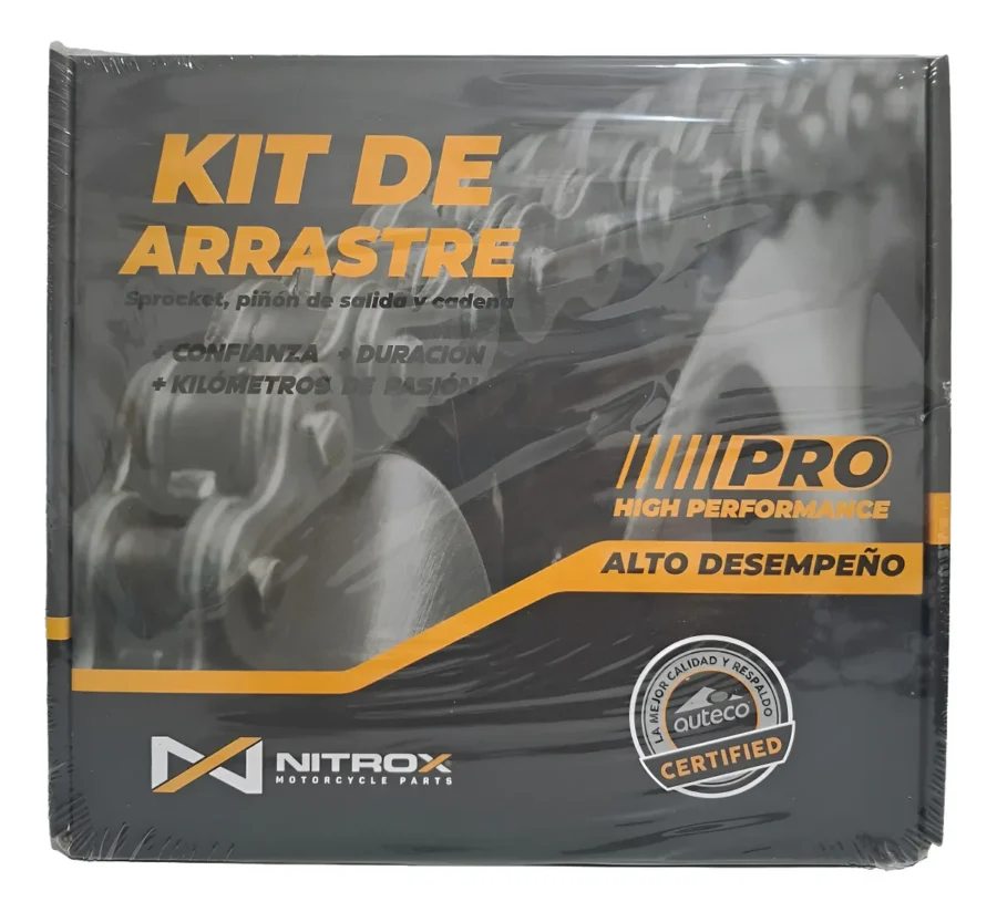 Kit De Arrastre Pro Yamaha Xtz 150 14-45t 428h-132-6h - Imagen 5