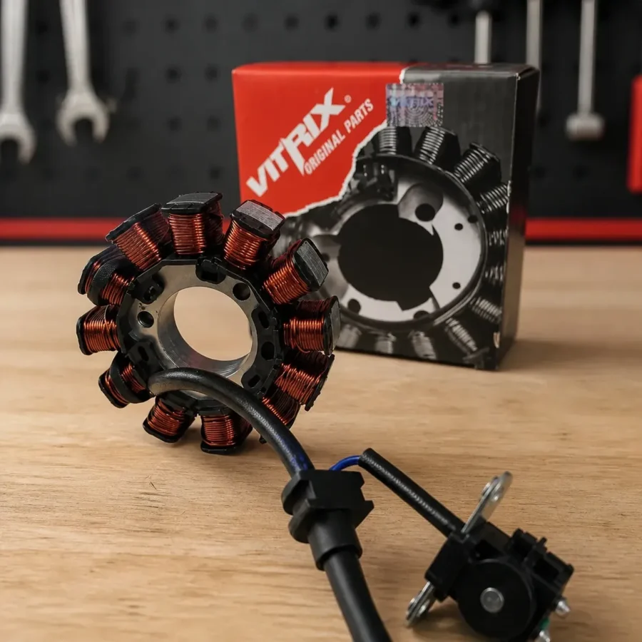 Plato DE Bobinas Estator 12 Nucleos Yamaha Ybr 125 Ss Ybr125ss - Imagen 2