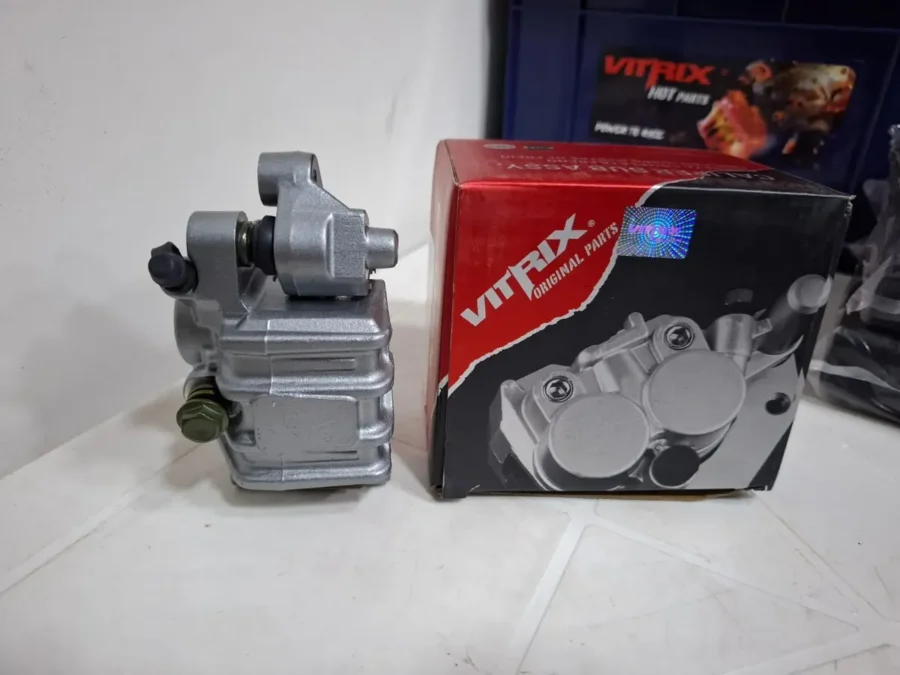 Caliper Mordaza De Freno Delantero Honda Xr 125L + pastillas de freno - Imagen 8