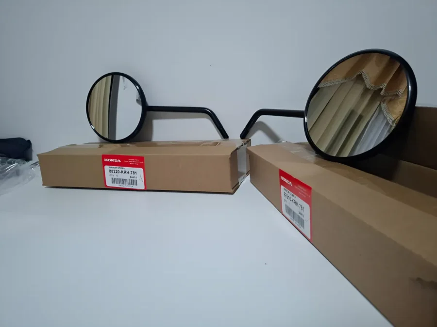 Juego Espejos Retrovisores Original Honda Xr 190L - Imagen 3