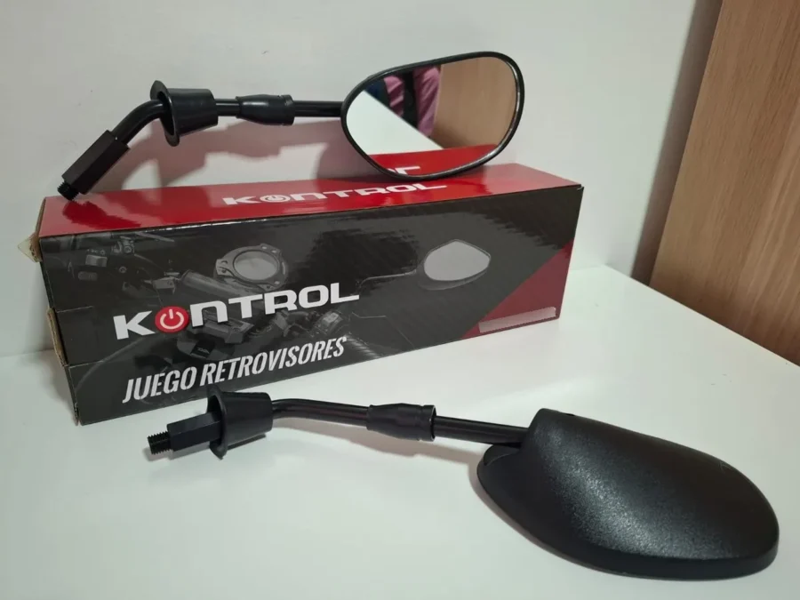 Juego De Espejos Retrovisores Originales Akt Ak125 Flex - Imagen 3