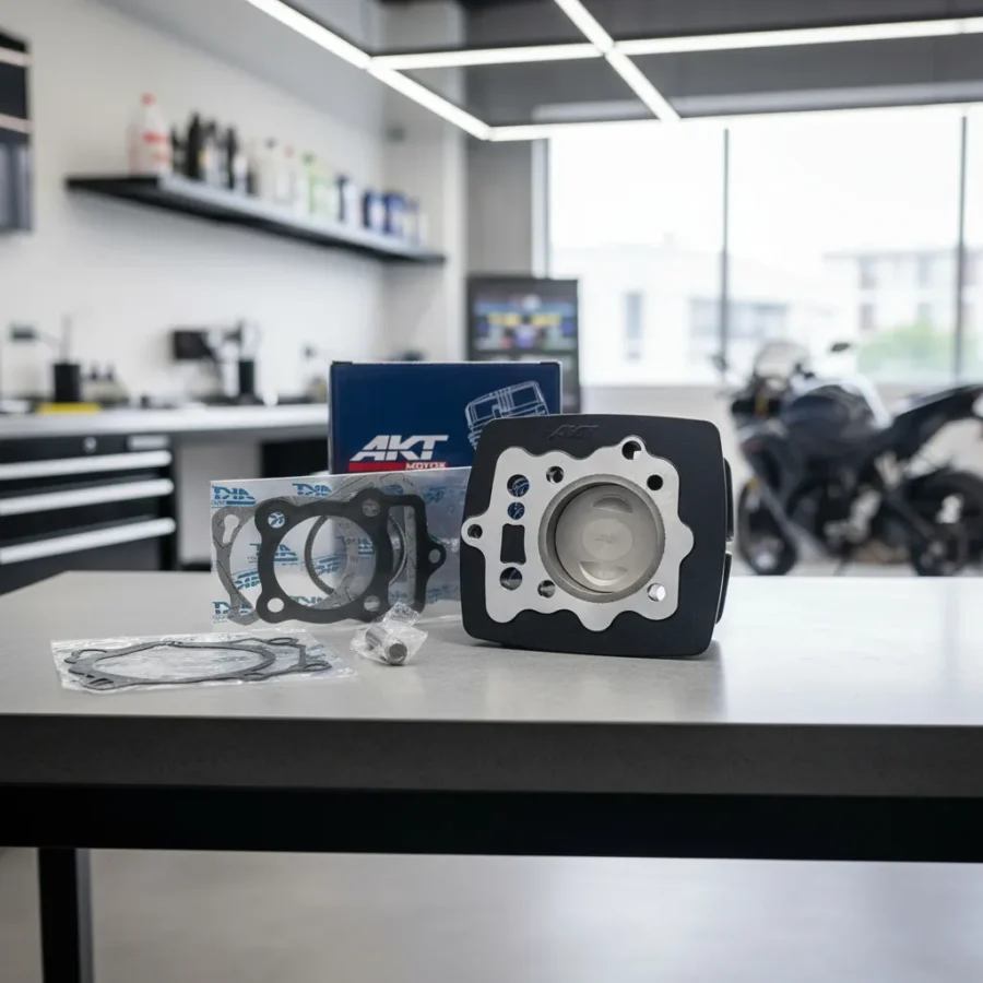 Kit De Cilindro Original Akt Nkd 125 Ttr125 Evo 125ne R3 Cr4 - Imagen 3