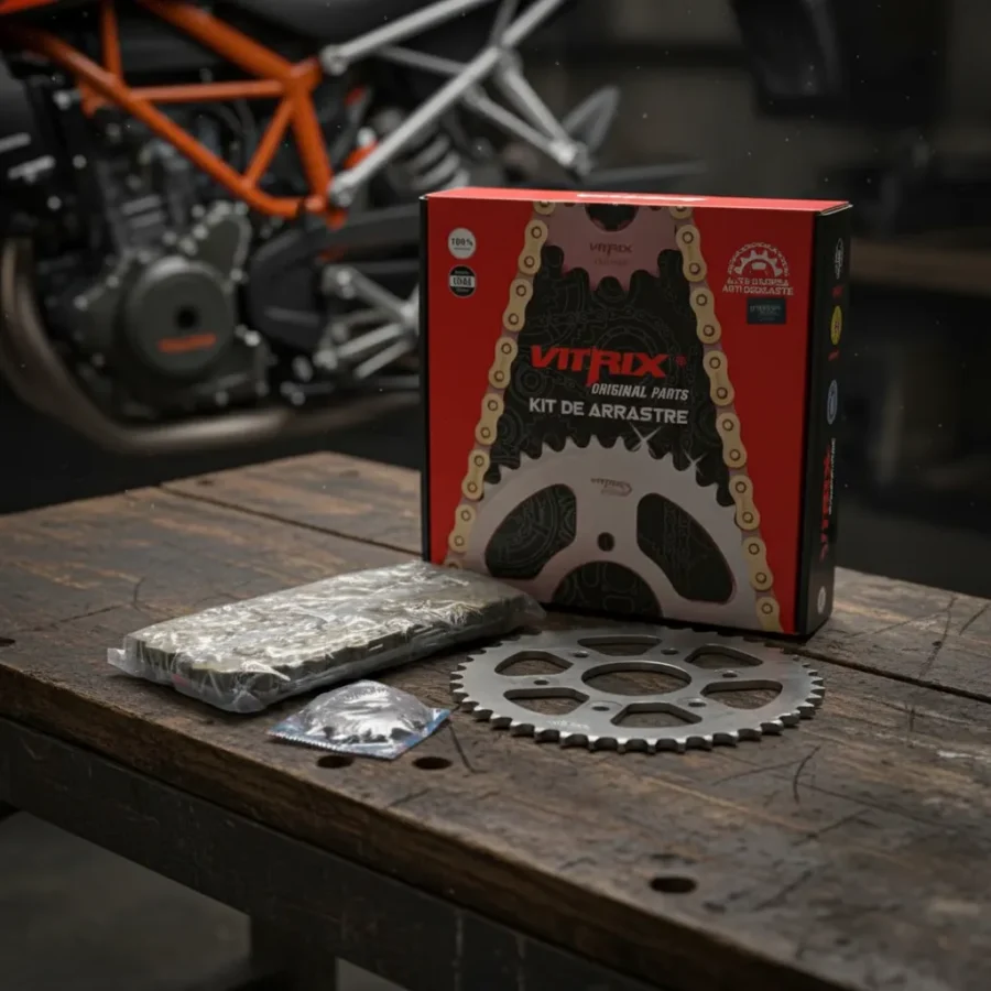 Kit De Arrastre Ktm Duke 200 390 14-42t 520hx-120l-6h Orrinada - Imagen 2