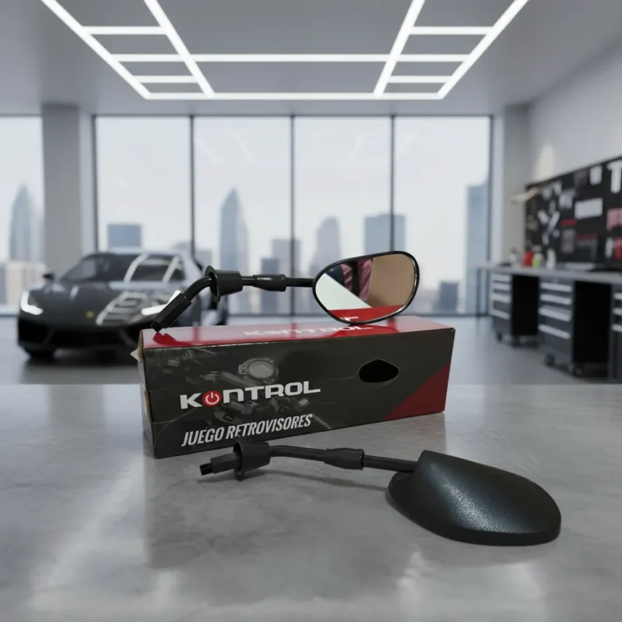 Juego De Espejos Retrovisores Originales Akt Ak125 Flex - Imagen 2