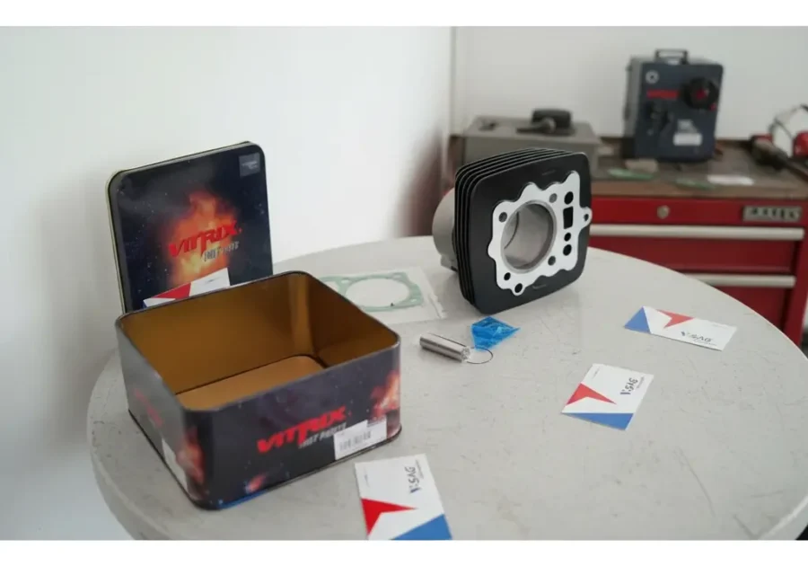 Kit Cilindro Repotenciado Al 160 Akt Evo R3 Ne 125 Cr4 125 - Imagen 4