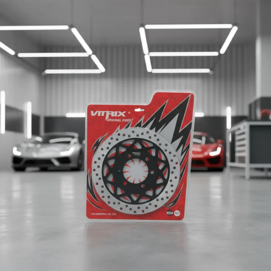 Disco De Freno Delantero Yamaha Libero 125 Ybr 125 5 Huecos - Imagen 3