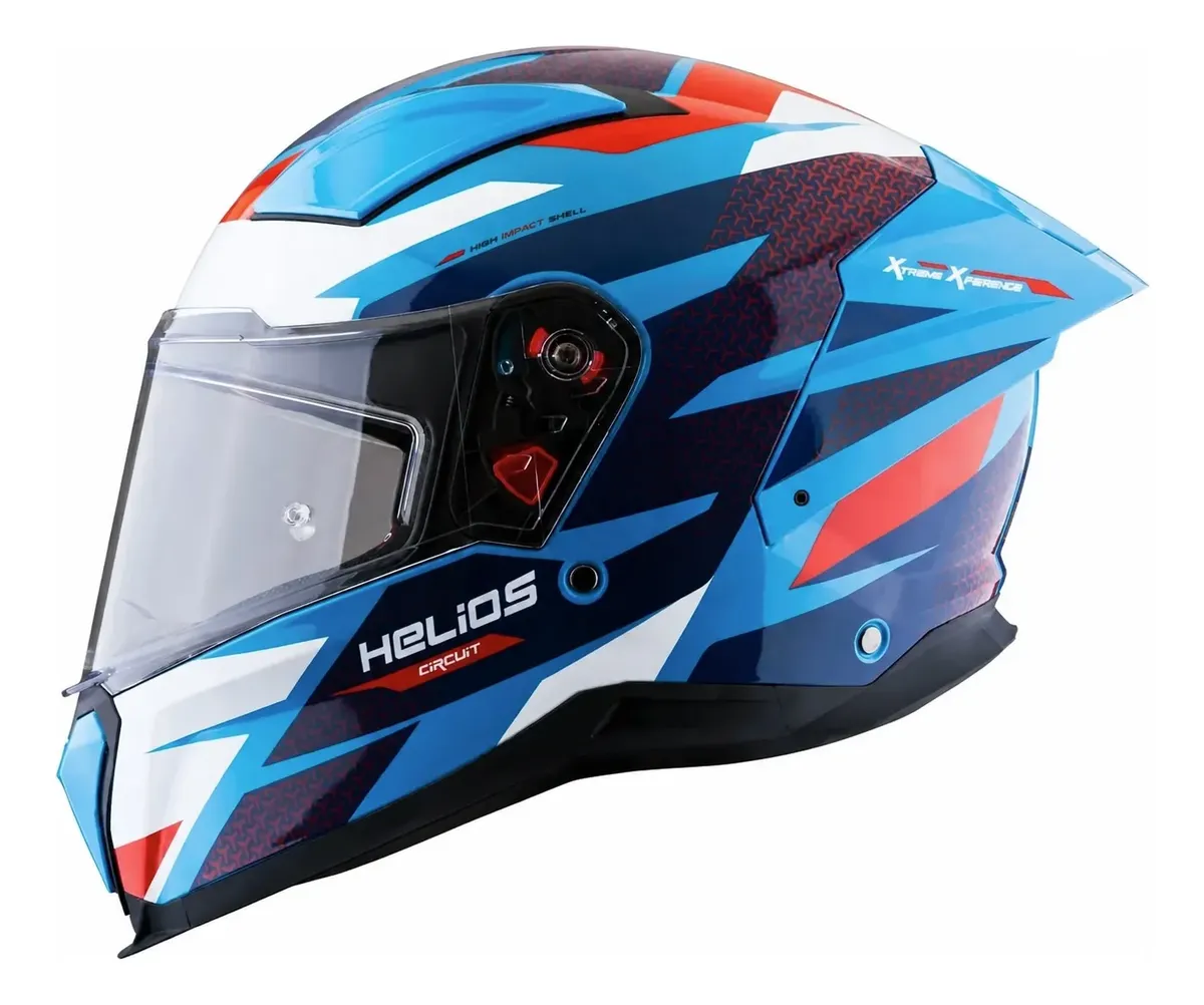D_NQ_NP_2X_927781-MCO117921898159_092026-F CASCO X-SPORTS HELIOS CIRCUIT NEGRO AZUL BRILLANTE CERRADO TALLA S - Imagen 1