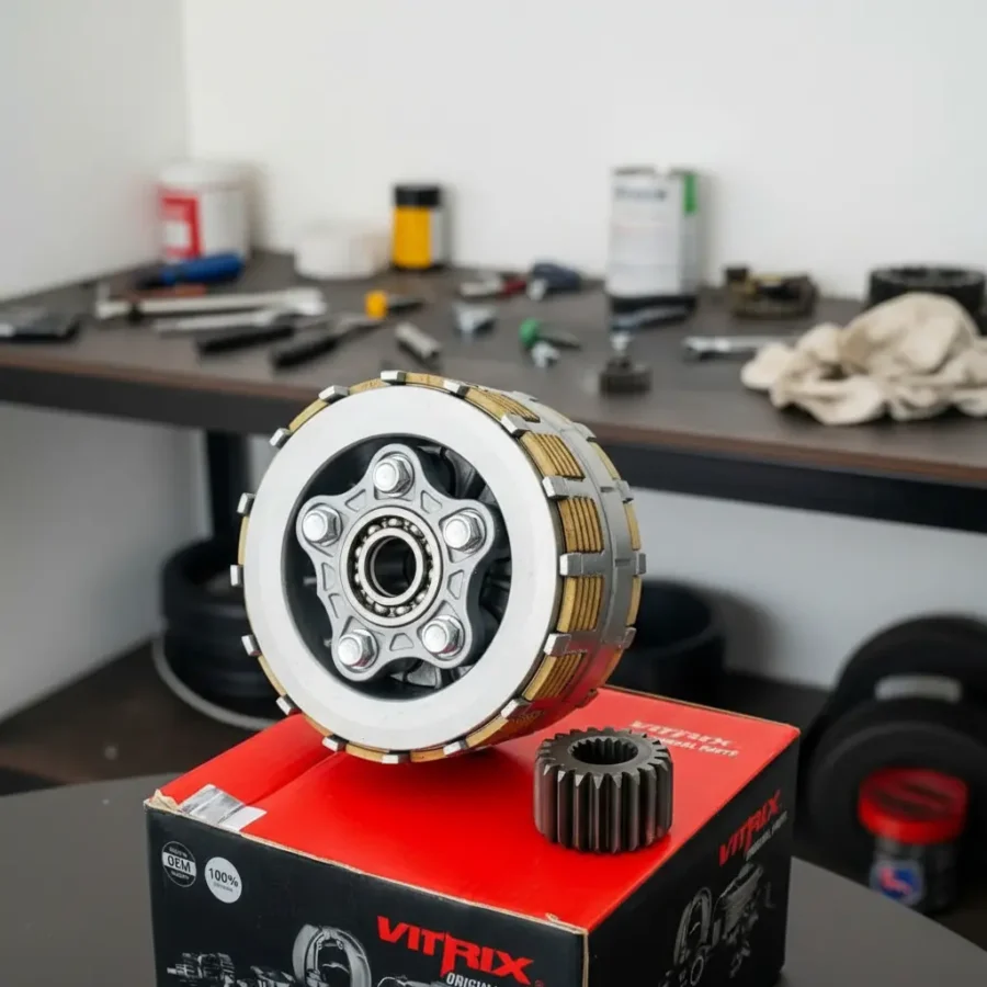 Manzana Completa De Clutch Akt Cr5 180 Ttr 180 Ttx 180 Piñon - Imagen 2