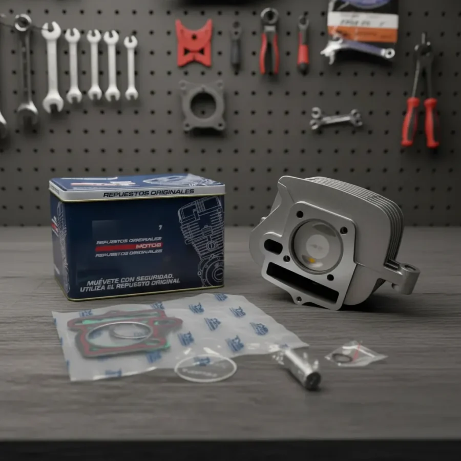 Kit De Cilindro Completo Original Akt 125 Flex - Imagen 4