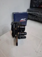 Caliper Mordaza De Freno Delantero Original Akt Nkd 125 +pastillas De freno - Imagen 5
