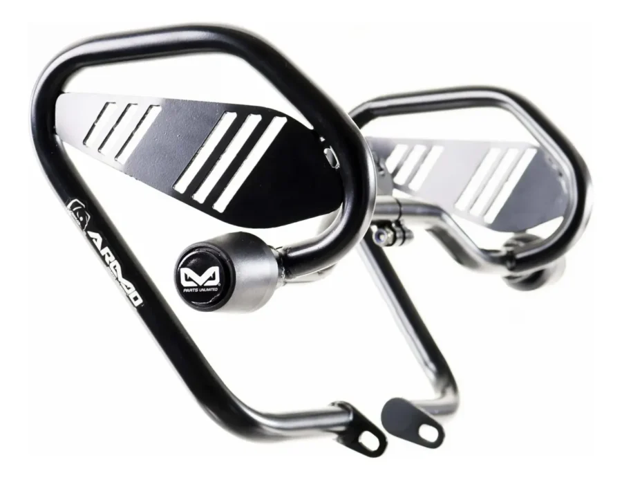 Defensa Barras De Protección Con Slider Suzuki Dr 150 - Imagen 3