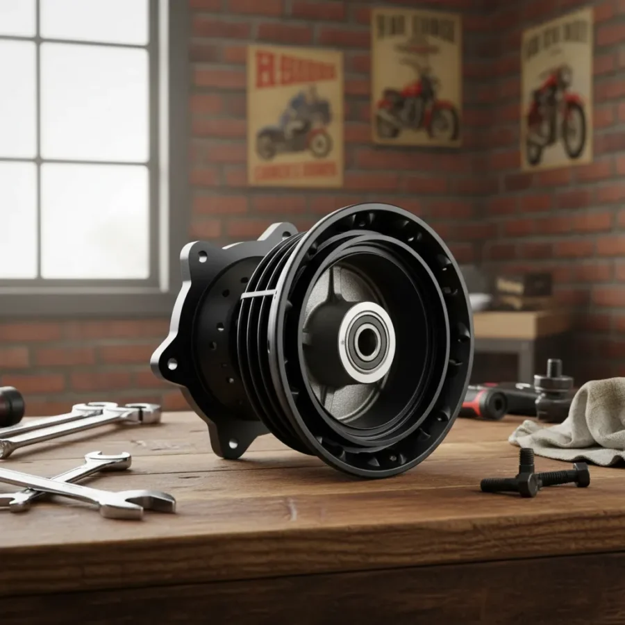 Manzana Campana De Freno Trasero Original Akt Ttr 125 Ttr 150 - Imagen 8