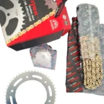 Kit De Arrastre Xr 190L 17-49t 428h Cadena Dorada