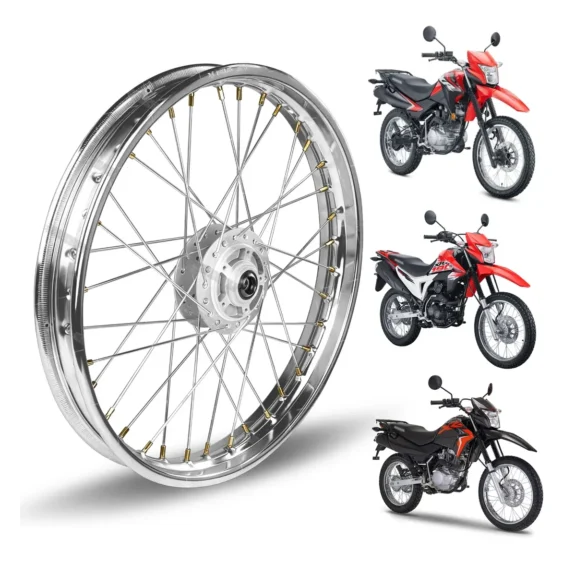 Rin Delantero Completo 19 185 Honda Xr 125