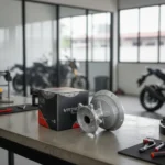 Manzana Campana Freno Trasero + Radios Honda Xr 250 Tornado - Imagen 4