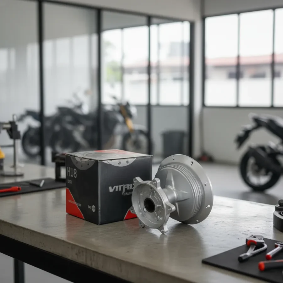 Manzana Campana de Freno Trasero Honda Xr 250 Tornado - Imagen 4