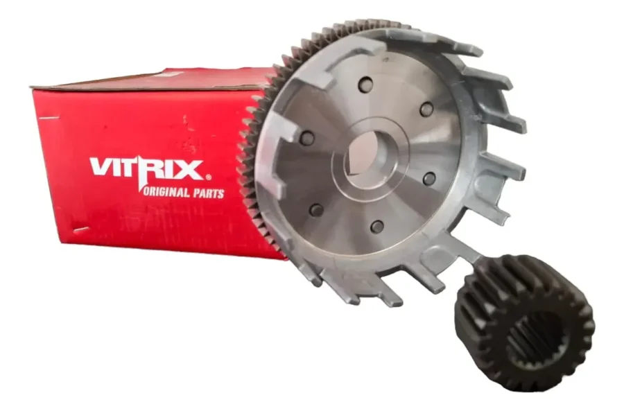 Manzana Corona Araña De Clutch Akt Cr5 180 Ttr 180 Ttx 180 Piñon - Imagen 2