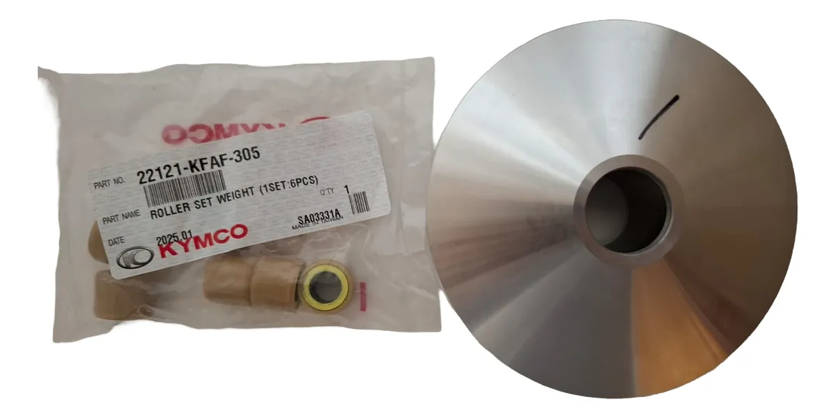 D_NQ_NP_2X_974032-MCO95728779131_102025-F Porta Rollers Y Juego De Dados Kymco Agility 125 Fly 125 - Imagen 1