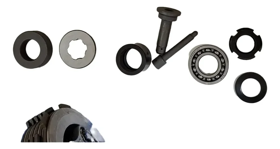 Manzana Completa Clutch Original Akt Tt 200 Ds Ttr 200 - Imagen 2